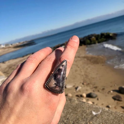 Exotica Jasper Ring Sz. 7