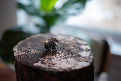 Labradorite Statement Ring