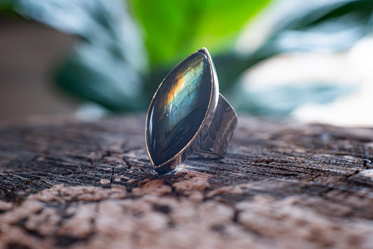 Labradorite Ring