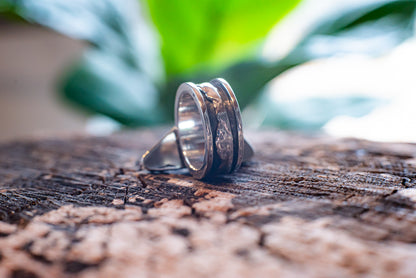 Hubei Turquoise Spinner Ring