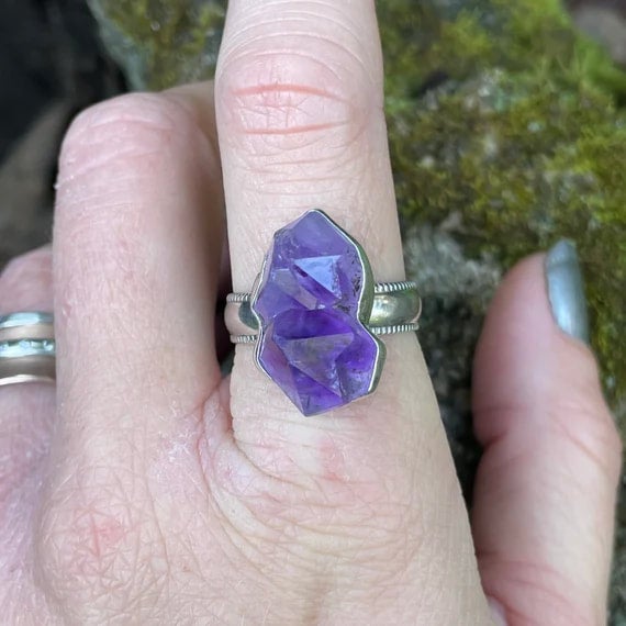 Amethyst Ring Sz. 9.25