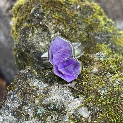 Amethyst Ring Sz. 9.25